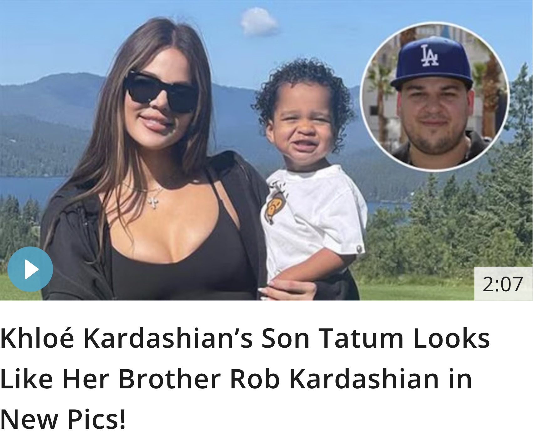 khloe kardashian son's dinosaur party - Ia Khlo Kardashian's Son Tatum Looks Her Brother Rob Kardashian in New Pics!